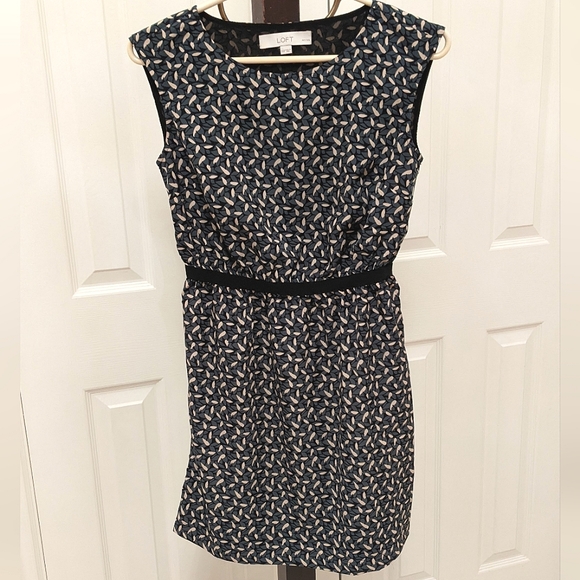 Loft Business Casual Dress, Evergreen (size xxs petite, women) - Picture 1 of 6